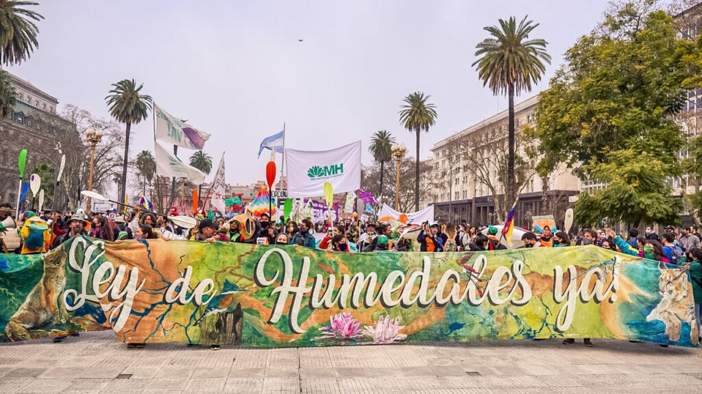 Ley de humedales: Diputados convocó a un plenario de comisiones