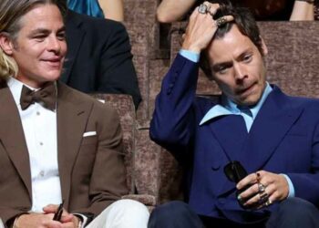 Un representante de Chris Pine habló sobre el video viral del incidente con Harry Styles en Venecia