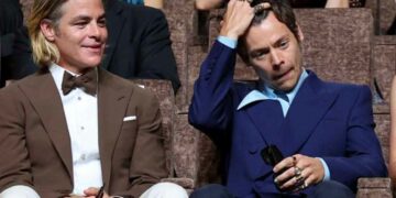 Un representante de Chris Pine habló sobre el video viral del incidente con Harry Styles en Venecia