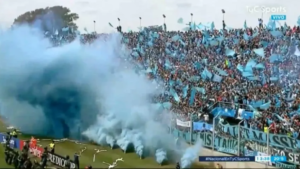 Glorioso recibimiento del público pirata para Belgrano
