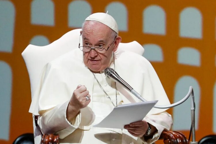 El papa Francisco pidió paz en Ucrania y respeto por los migrantes
