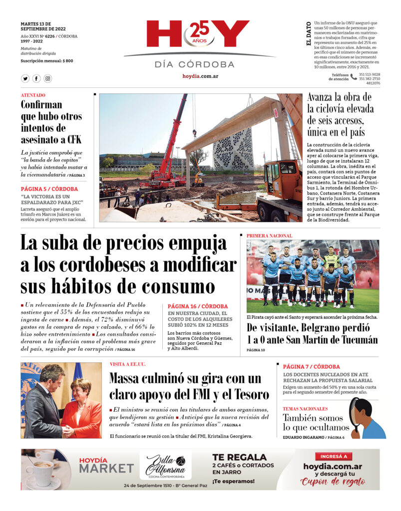 Portada 13.09.2022 Portada 13.09.2022