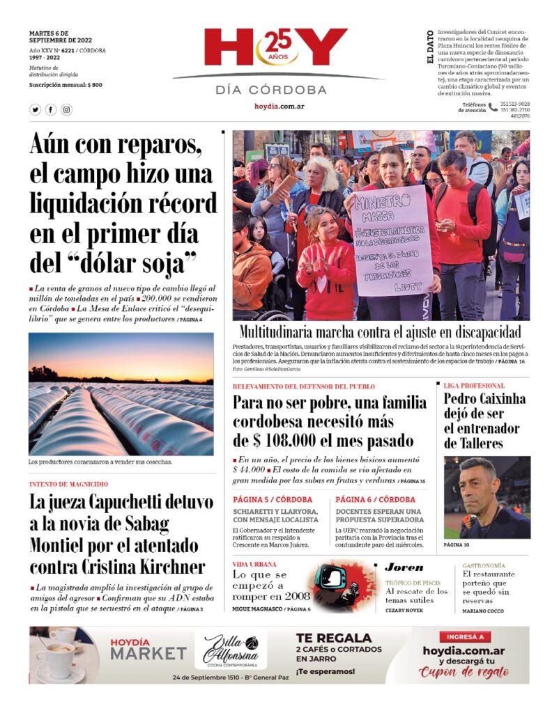 Portada 06.09.2022 Portada 06.09.2022