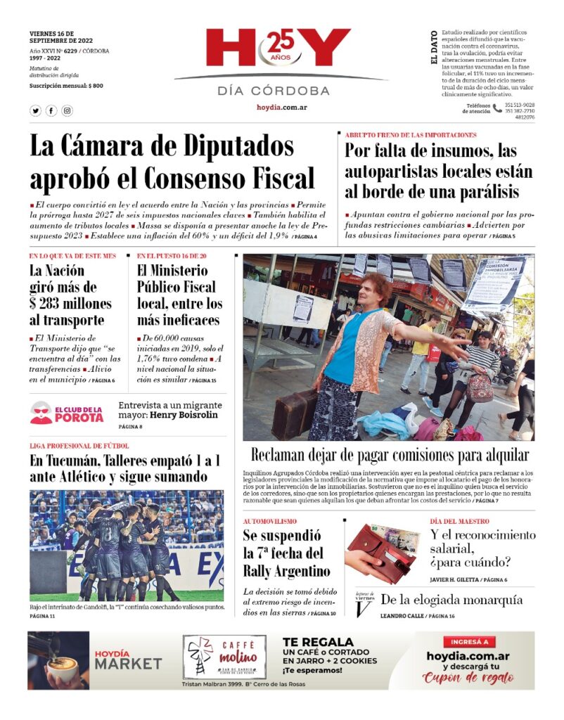 Portada 16.09.2022 Portada 16.09.2022