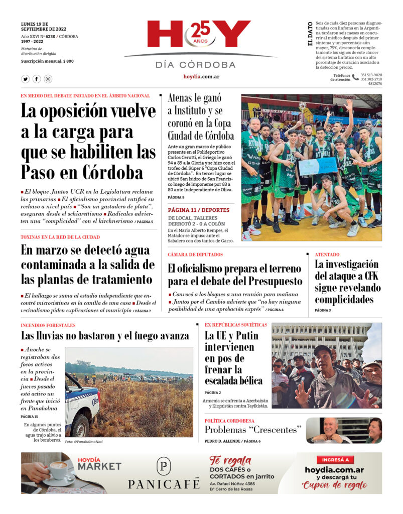 Portada 19.09.2022 Portada 19.09.2022