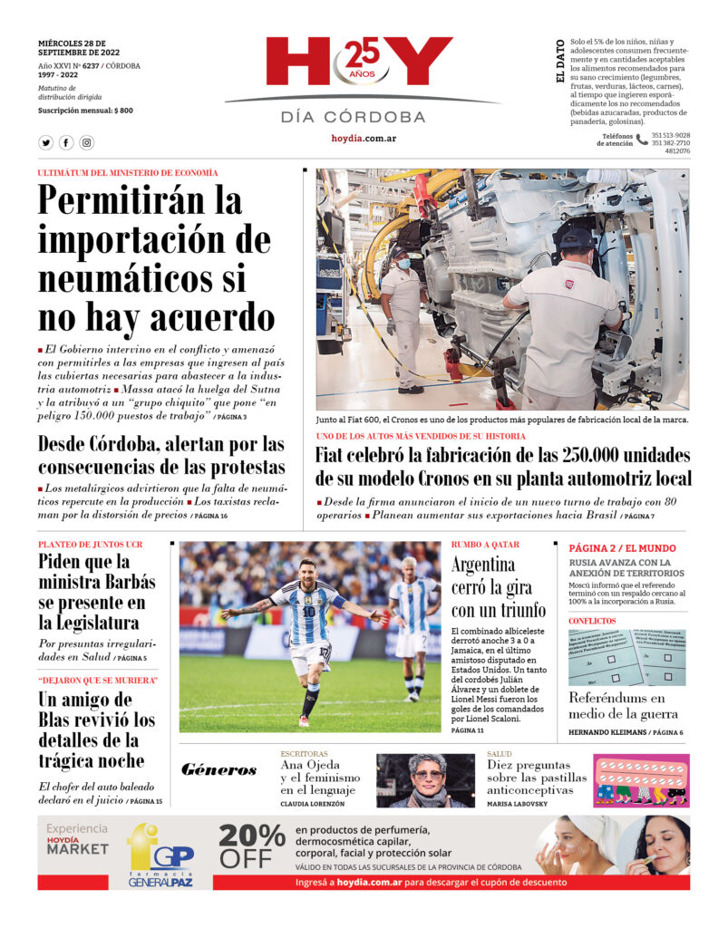 Portada 28.09.2022 Portada 28.09.2022