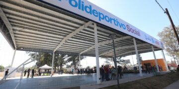 Se inauguró un nuevo polideportivo en la ciudad