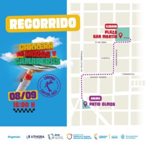 Más de 300 inscriptos participarán de la carrera de mozos y camareras