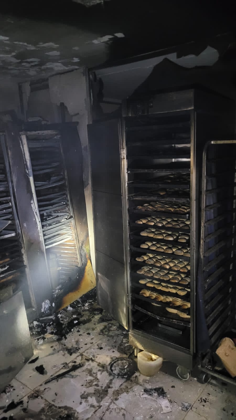 Se incendió una panadería en pleno centro cordobés