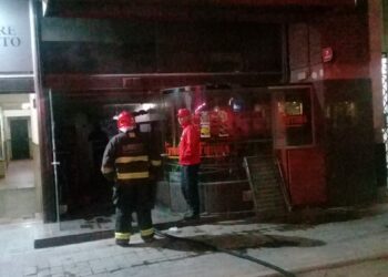 Se incendió una panadería en pleno centro cordobés