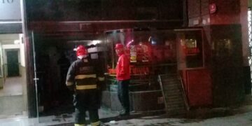Se incendió una panadería en pleno centro cordobés