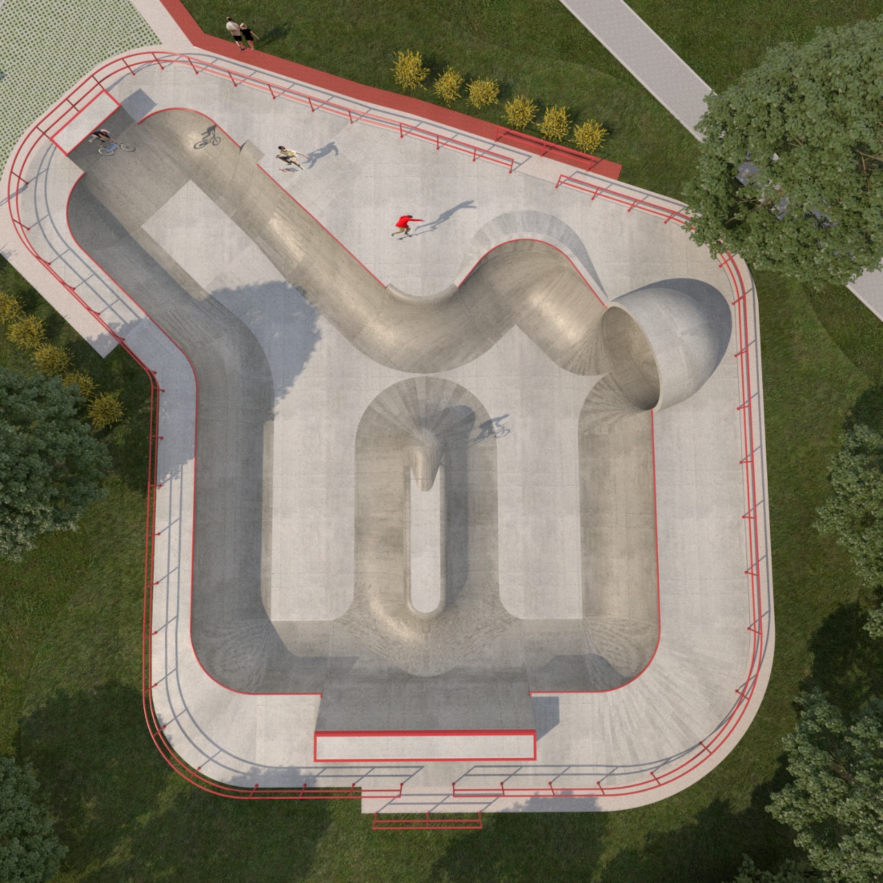 Construirán una nueva pista de skate en Parque Las Heras Construirán una nueva pista de skate en Parque Las Heras