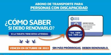 Vencen los abonos de transporte por discapacidad