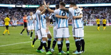 Otra goleada de Argentina