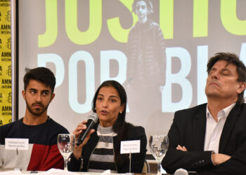 “Tengo lo que me queda de vida para hacer que haya justicia de verdad”, sostuvo la madre de Blas