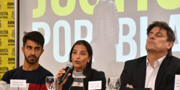 “Tengo lo que me queda de vida para hacer que haya justicia de verdad”, sostuvo la madre de Blas