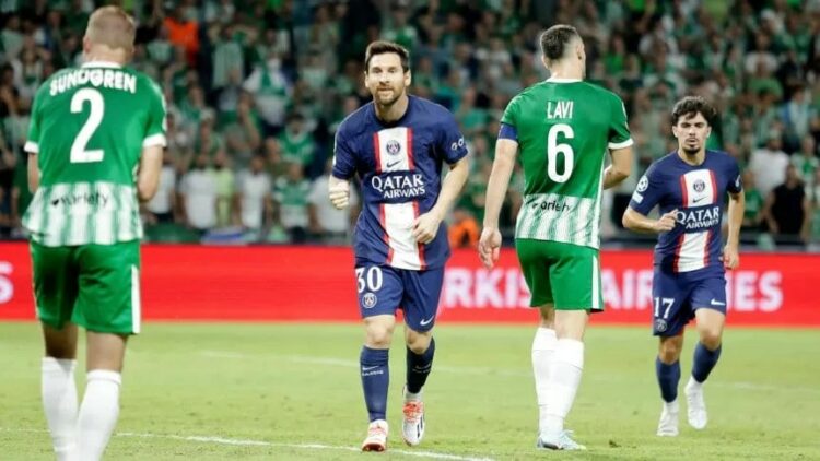 PSG derrotó a Maccabi Haifa