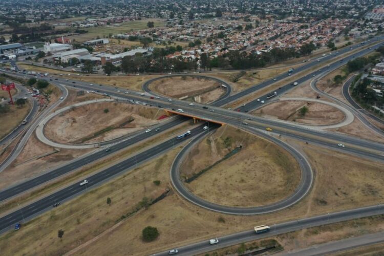 Inauguraron otro distribuidor de Circunvalación Inauguraron otro distribuidor de Circunvalación