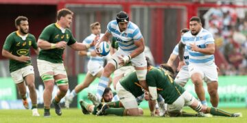 Los Pumas perdieron ante Sudáfrica