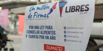 Cerró la campaña de firmas para congelar los precios de alimentos y comidas