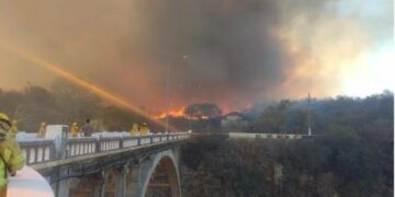 Hay cortes de ruta y autoevacuados por varios focos de incendio en la provincia