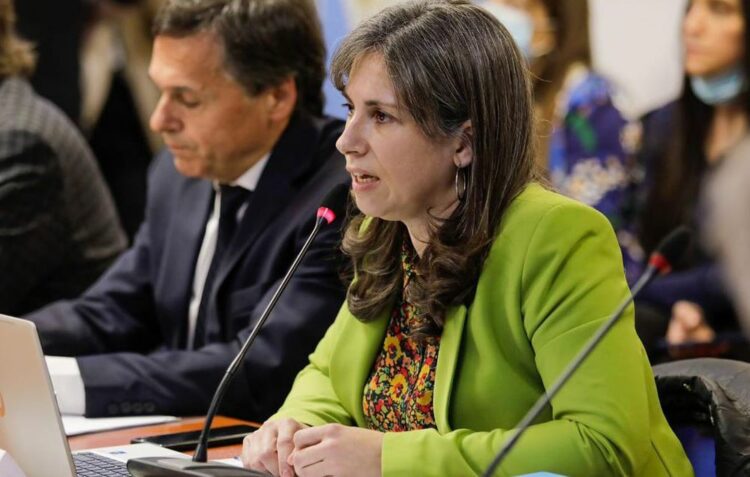 La subsecretaria de Transporte de la Nación, Laura Labat.