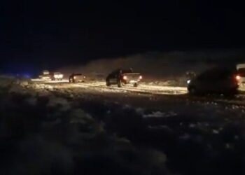 Por la nevada, debieron evacuar a unas 50 personas que quedaron varadas en las Altas Cumbres