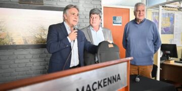 Llaryora reiteró su apoyo al campo y la industria