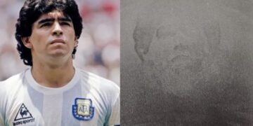 La cara de Maradona apareció milagrosamente en una silla y todo el mundo se ilusionó