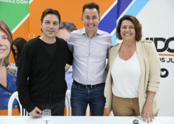 En Marcos Juárez, Calvo apoyó la candidatura de Crescente