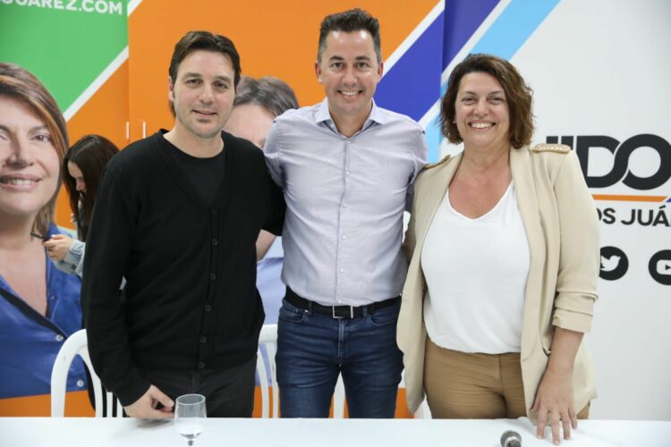 En Marcos Juárez, Calvo apoyó la candidatura de Crescente