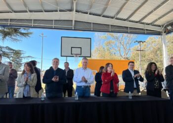 Schiaretti y Llaryora, con un mensaje localista en Marcos Juárez