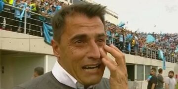 La emoción de Farré luego del ascenso