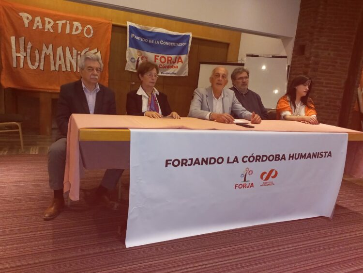 Los principales dirigentes de Forjando la Córdoba Humanista.