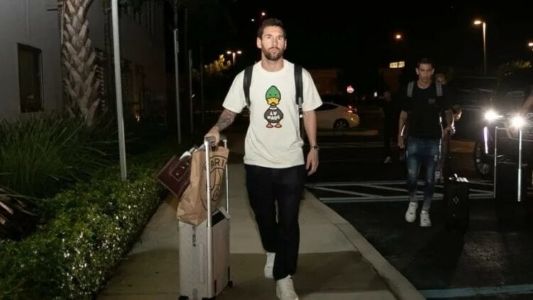 Llegó Messi