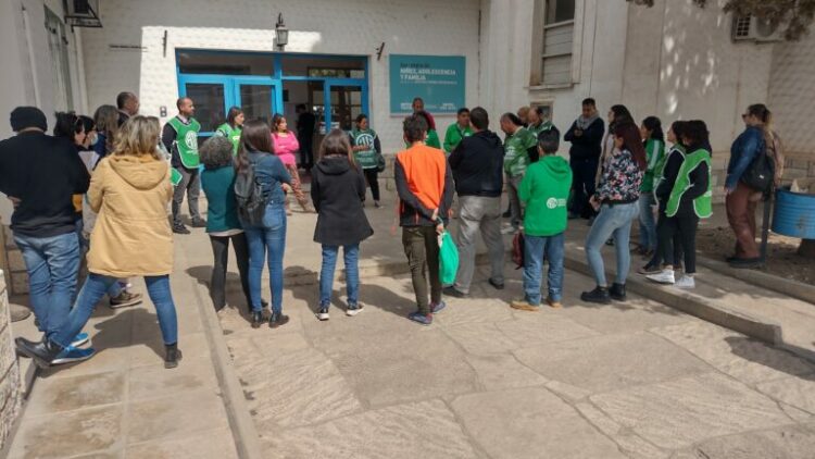 Trabajadores de la Senaf marcharon a Justicia