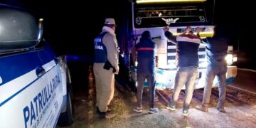 Siete detenidos por el robo de toneladas de soja