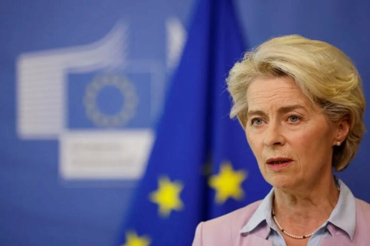 Ursula von der Leyen, presidenta de la Comisión Europea (CE).