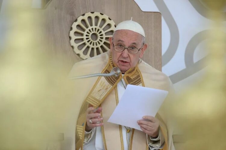 El papa se pronunció sobre la grieta: "Nada importante se logrará con la polarización agresiva"