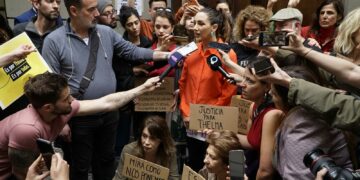 Fardin apuntó a la Justicia previo a la declaración de Darthés y pidió «que esté a la altura»