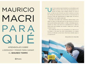 Rumbo a 2023, Macri anunció el lanzamiento de un nuevo libro: «Para qué»