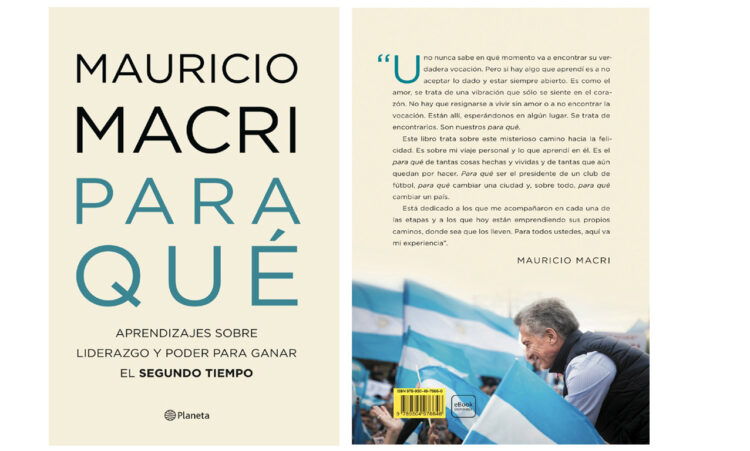 Rumbo a 2023, Macri anunció el lanzamiento de un nuevo libro: "Para qué"
