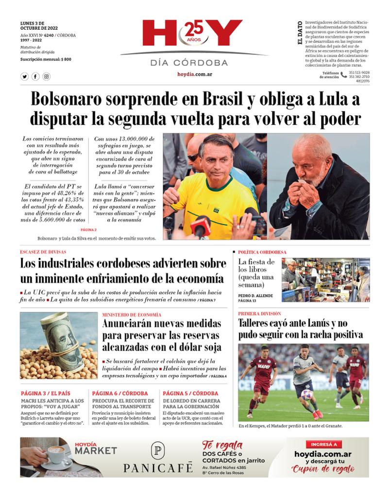 Portada 03.10.2022 Portada 03.10.2022