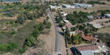 Se habilitó la pavimentación en el camino a Chacra de la Merced