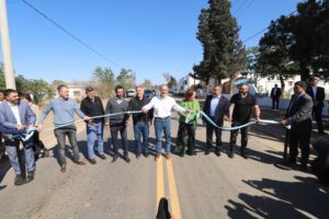 Se habilitó la pavimentación en el camino a Chacra de la Merced