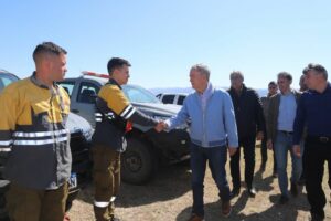 Se encuentra contenido en un 90% el incendio en la zona de Punilla