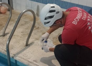 Susto por un derrame de químicos en una pileta de Alta Córdoba