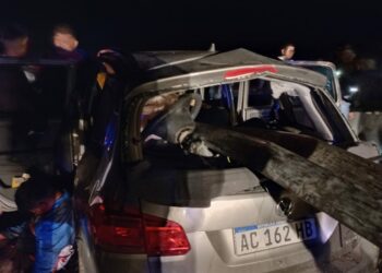 Murió un hincha de Talleres en un fuerte choque cuando regresaba a Córdoba