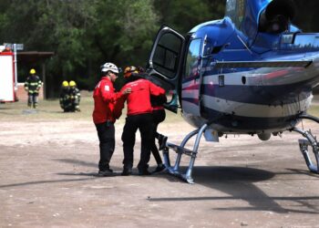 Evacuaron a más de 70 personas varadas en el Champaquí
