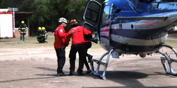 Evacuaron a más de 70 personas varadas en el Champaquí